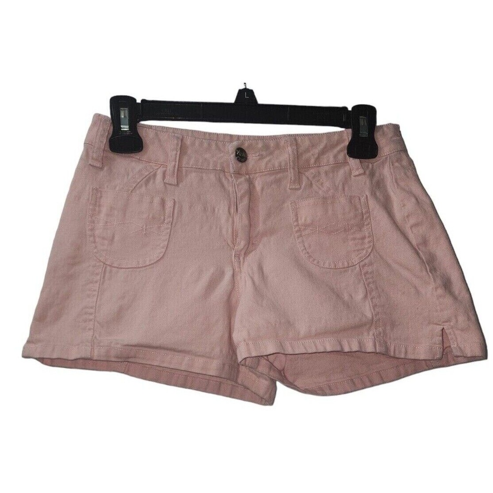 Mudd‎ Pink Denim Shorts Casual Pockets Cotton Blend Cute Comfy Size?